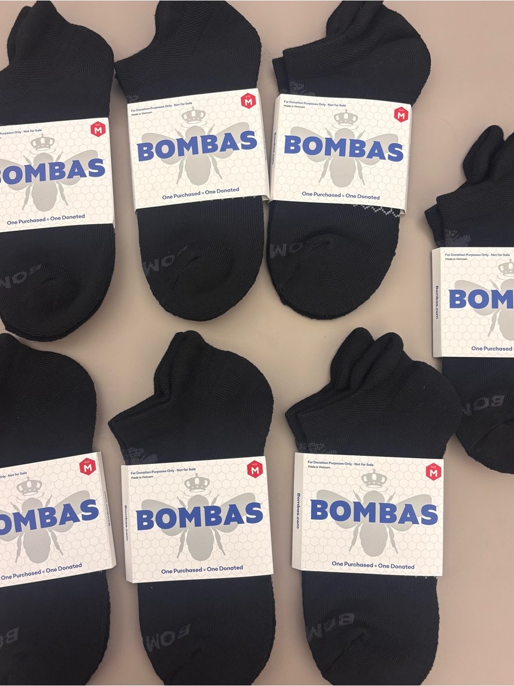NWT Bombas Ankle Socks